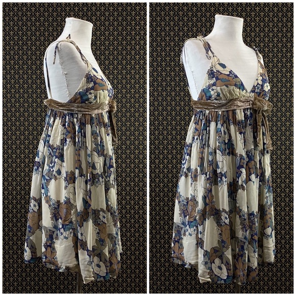 2006 Anthro "Snow Violet Dress" by Maple - Picture 3 of 9